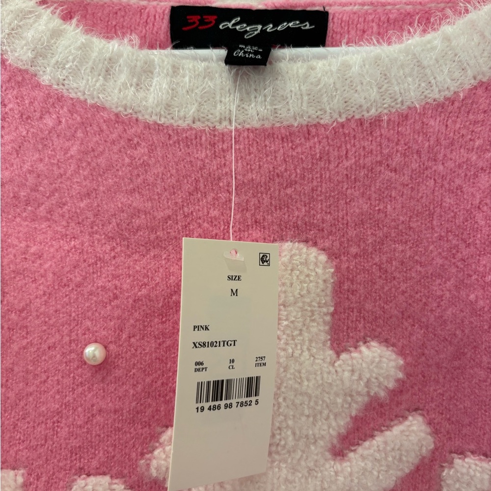 Target/33 Degrees Snowflake Sweater - Picture 3 of 4